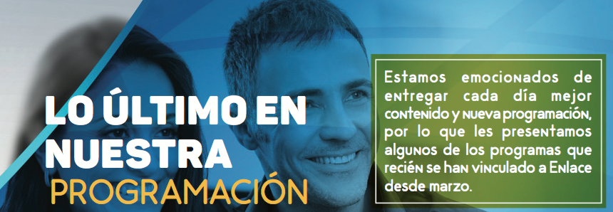 Lo último en nuestra programación Lo último en nuestra programación