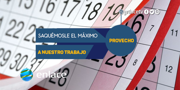 Saquémosle el máximo provecho a nuestro trabajo