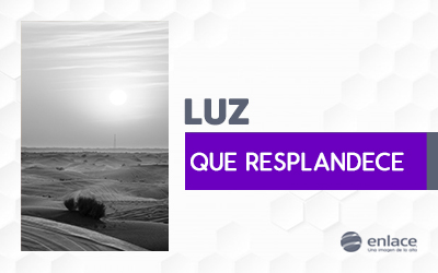 Luz que resplandece
